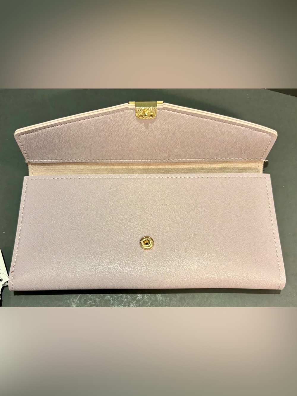 Elegant Pale Pink Fashion Clutch Wallet - Picture 3 of 6